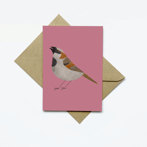 přání Vrabec obecný